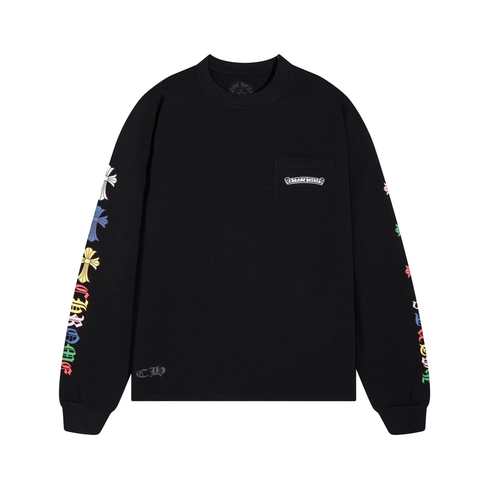 Chrome Hearts Men's Long-Sleeve T-shirt Sweatshirt K8015