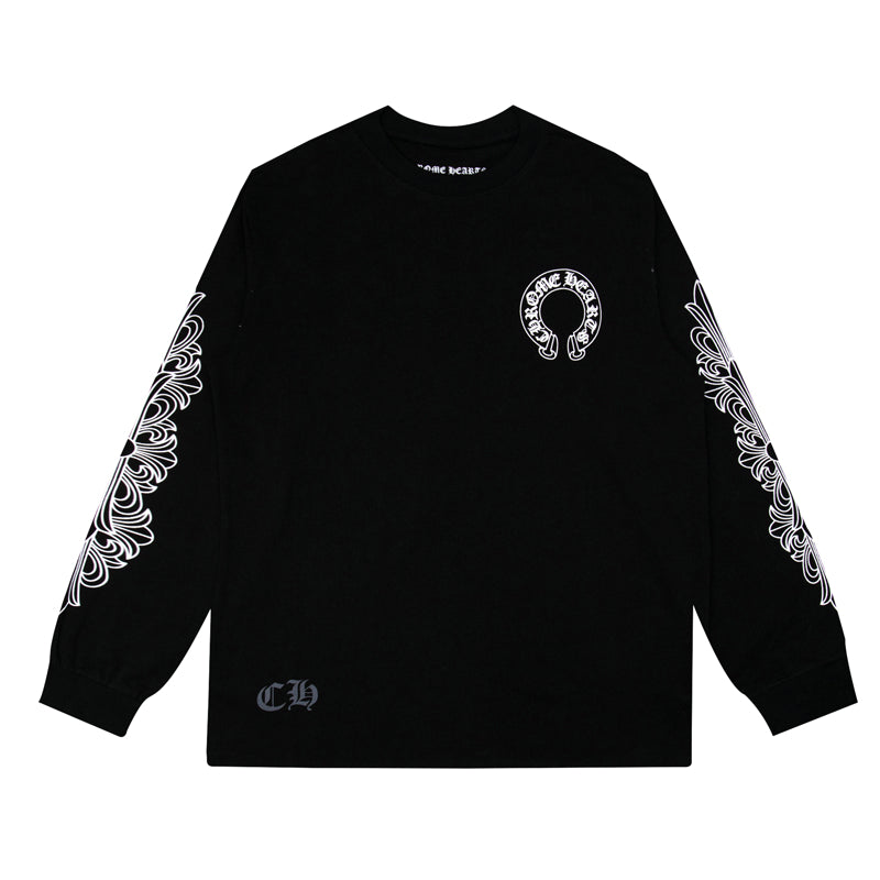 Chrome Hearts Men's Long-Sleeve T-shirt Sweatshirt K8005