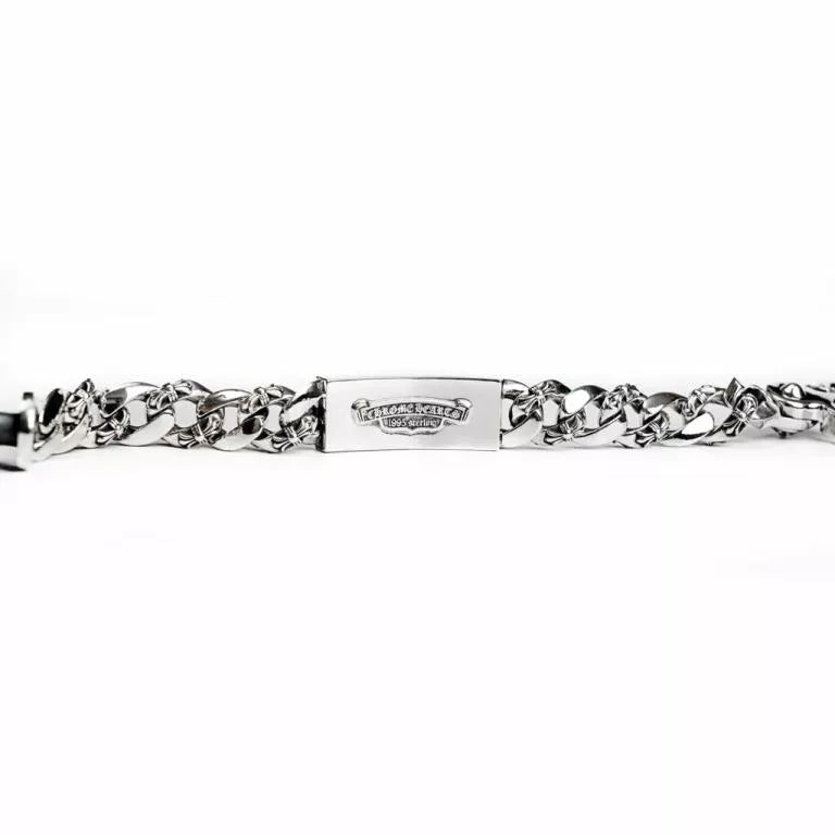 Chrome Hearts DAGGER ID FANCY LINK CLIP BRACELET -6